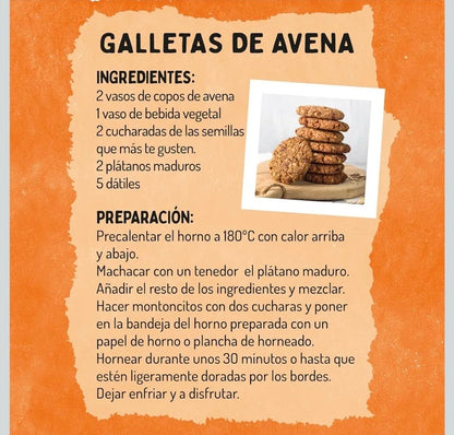 PACK 5 - Copos gruesos Avena Integral, 1kg - El Granero