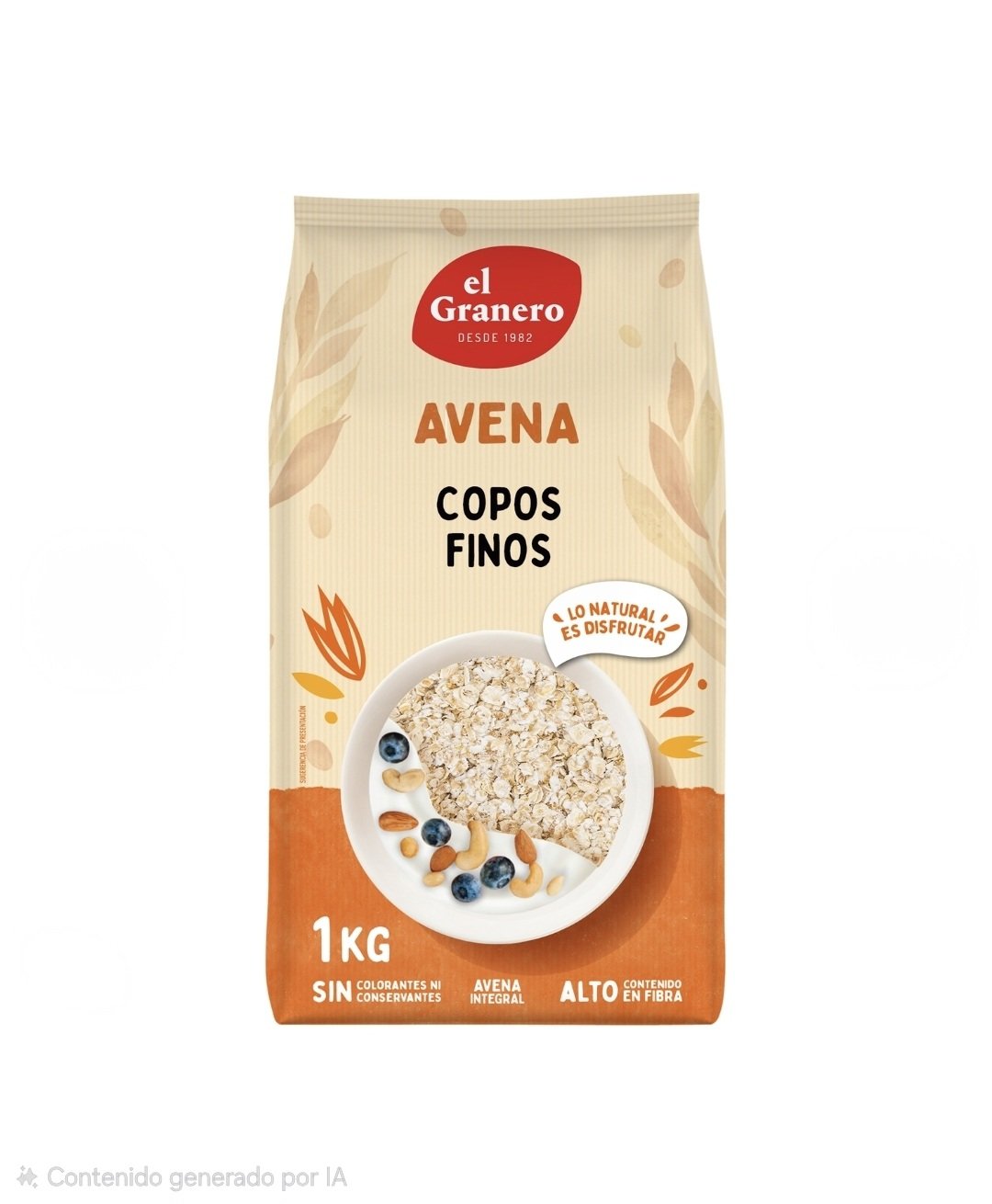 Copos Finos de Avena Integral