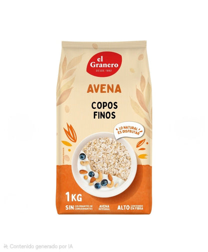 Copos Finos de Avena Integral