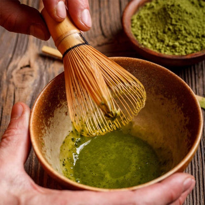 Batidor de Té verde Matcha Bambú Biorganic