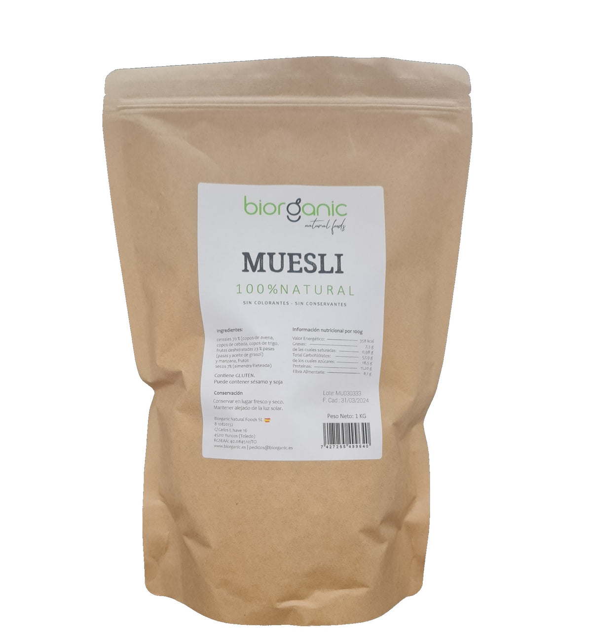 Muesli natural 1kg Web 1