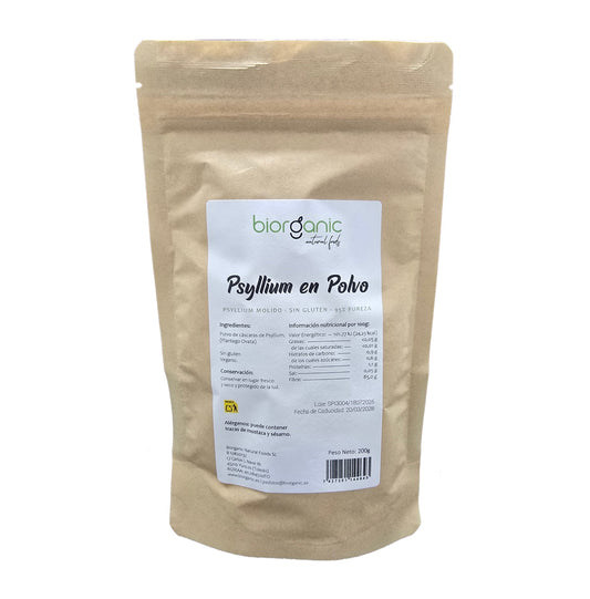 Psyllium en Polvo 200g Biorganic 2025 web