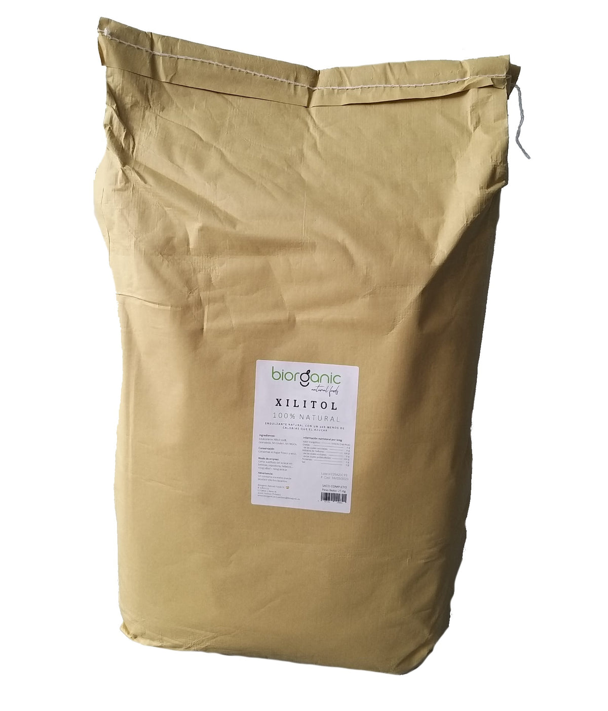 Xilitol 25kg saco web