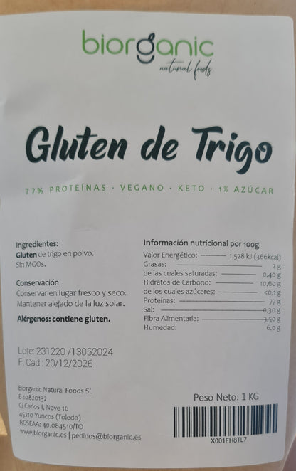 gluten 77%